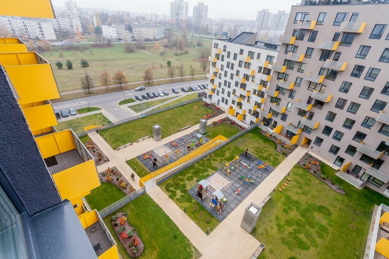 Apartments Vilnius 1 Near Center With A Roof Terrace And Parking Dış mekan fotoğraf